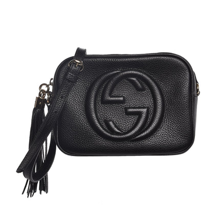 Gucci Pebbled Calfskin Small Soho Disco Bag Black 1 of 7