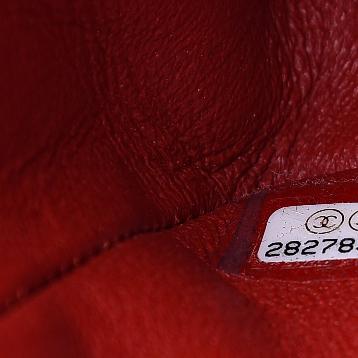 Aged Calfskin Quilted 2.55 Reissue Mini Flap Red