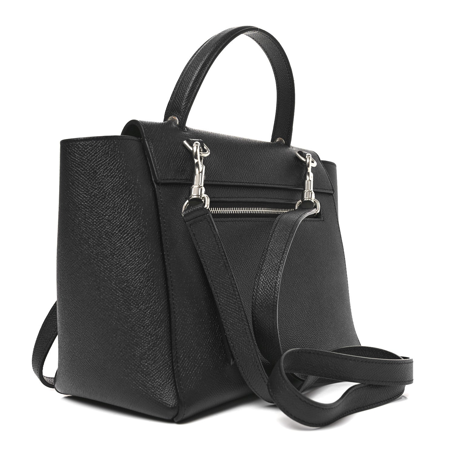 Celine Grained Calfskin Micro Belt Bag Grey 3 of 11