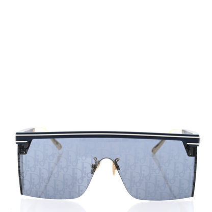 Christian Dior Oblique Diorclub M1U Mask Sunglasses Blue 2 of 9