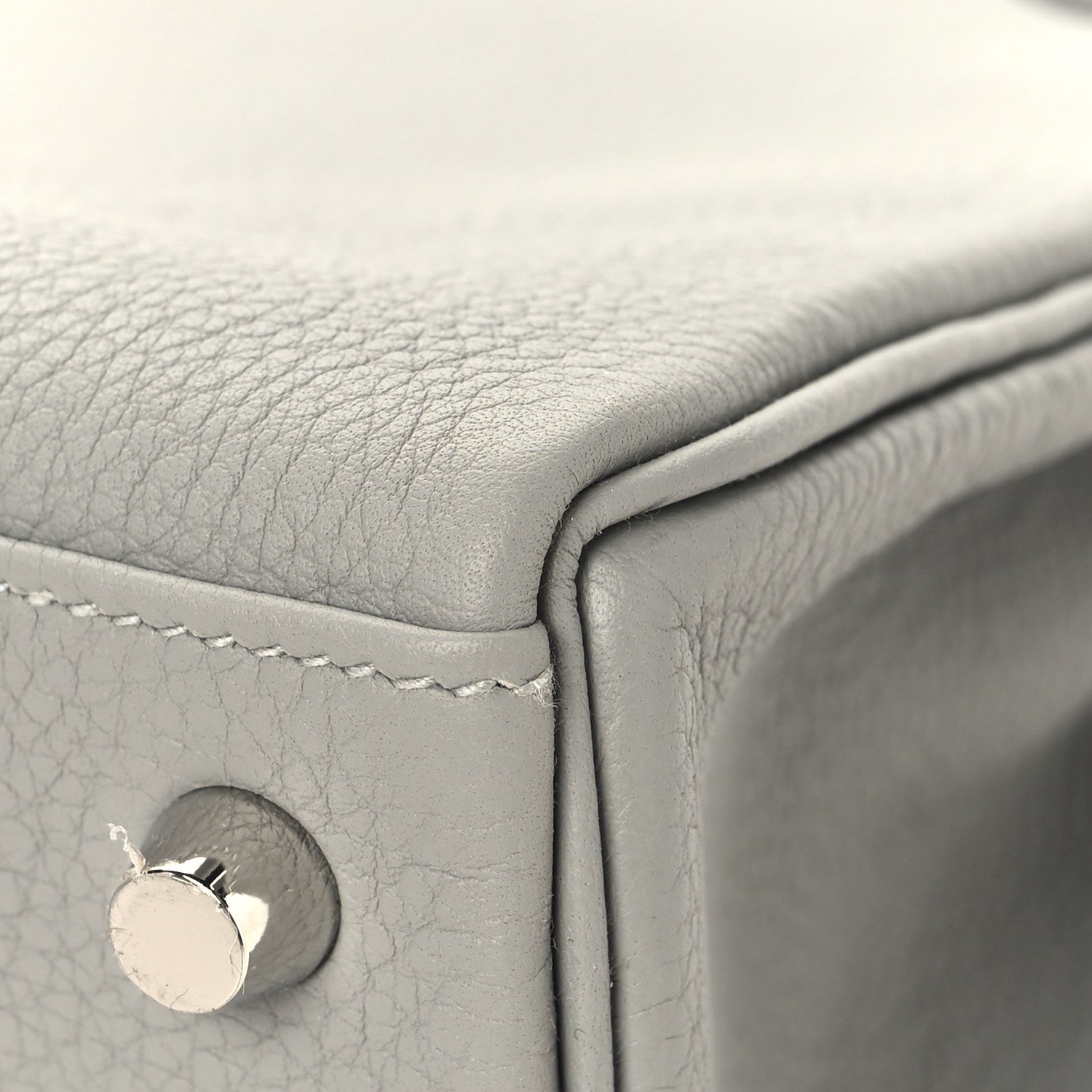 Hermes Togo Kelly Retourne 25 Gris Mouette 12 of 13