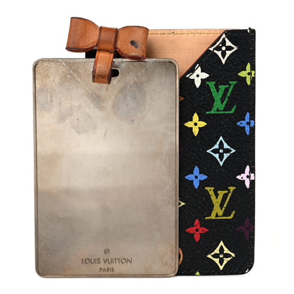 Louis Vuitton Monogram Multicolor Mirror and Case Pouch Black 1 of 10