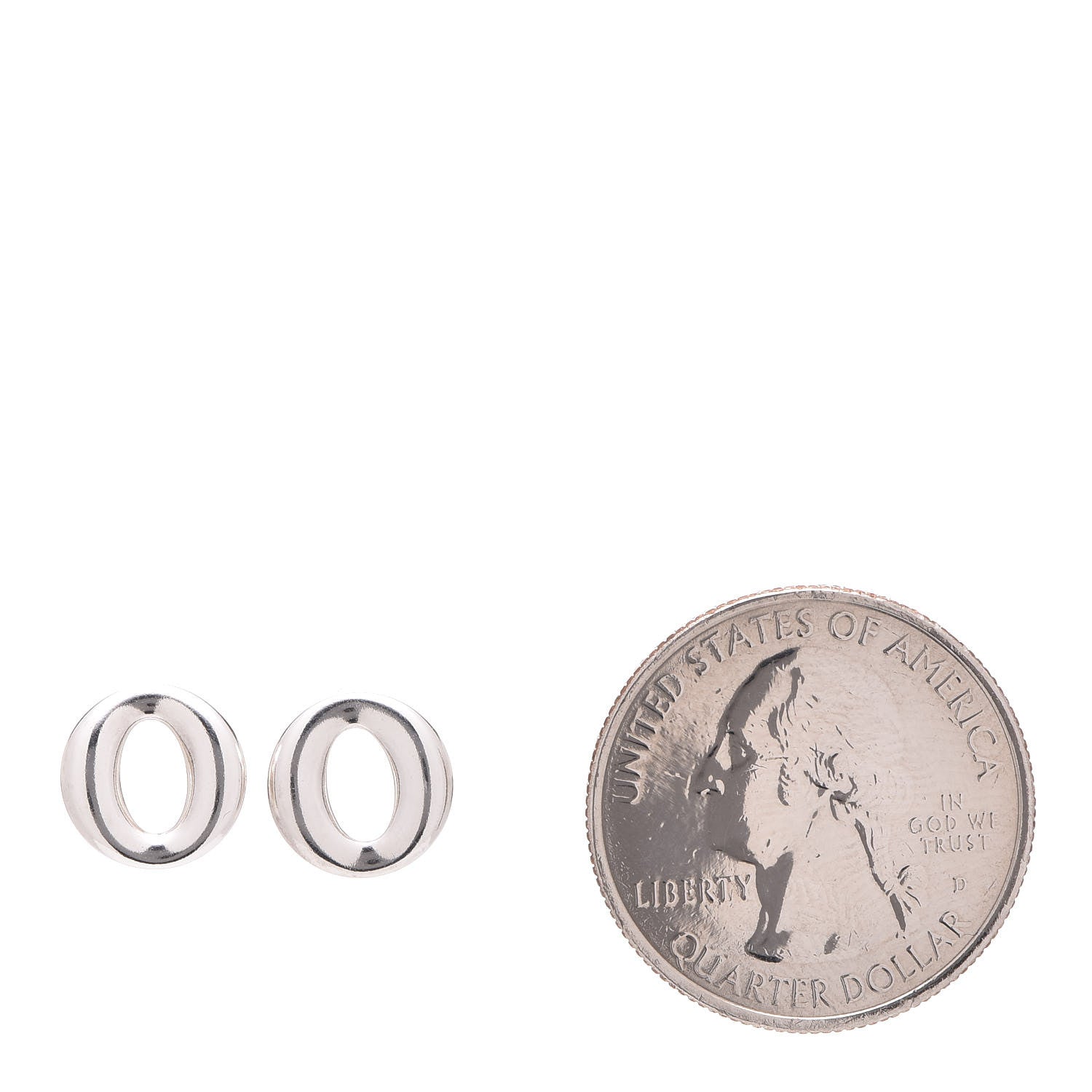 Tiffany Sterling Silver Elsa Peretti Sevillana Earrings 2 of 7