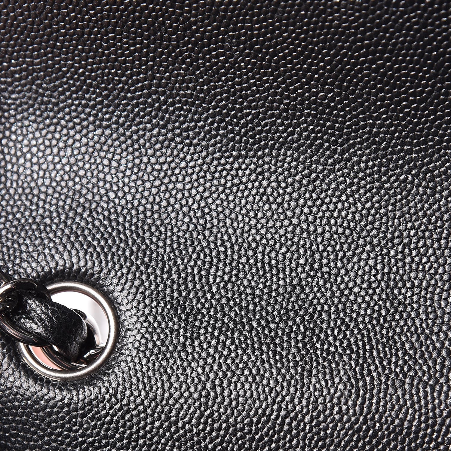Chanel Iridescent Caviar Quilted Mini Rectangular Flap Black 12 of 13