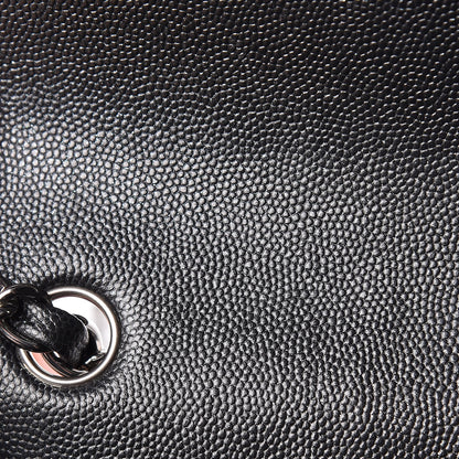 Chanel Iridescent Caviar Quilted Mini Rectangular Flap Black 12 of 13