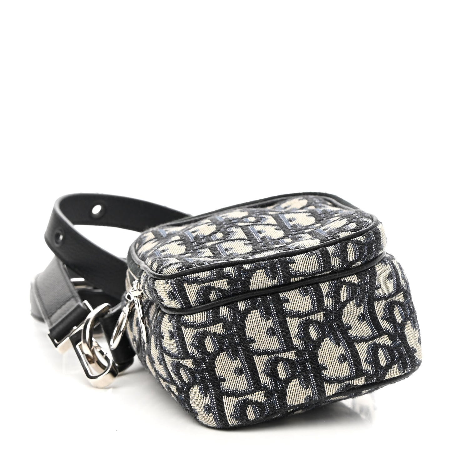 Oblique Crossbody Bag Blue