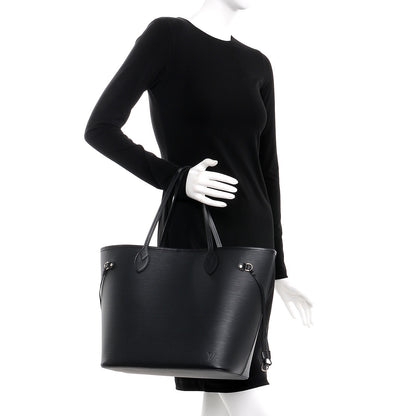 Louis Vuitton Epi Neverfull MM Black 2 of 10