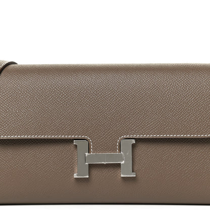 Hermes Epsom Constance Long To Go Wallet Etoupe 6 of 9