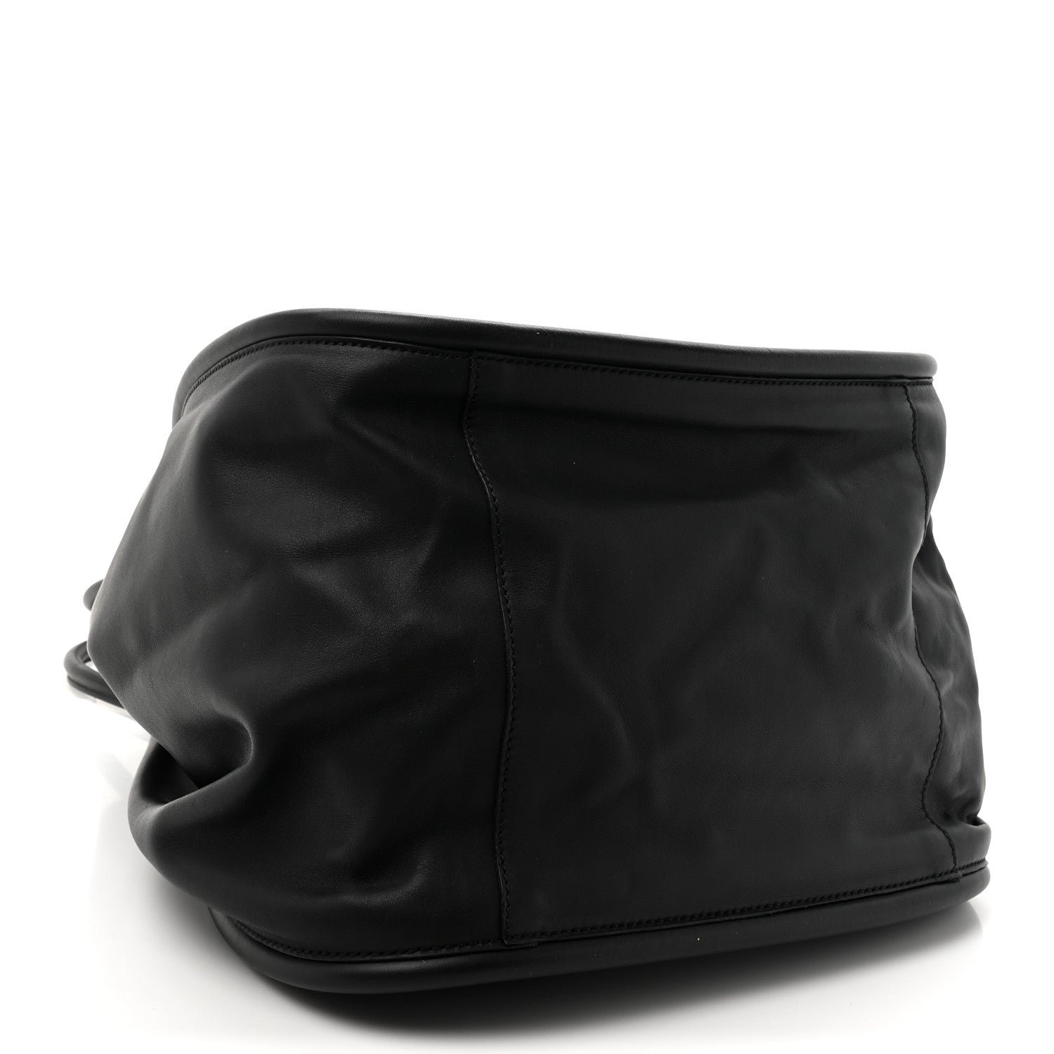 Proenza Schouler Calfskin XL Ruched Tote Black 5 of 10