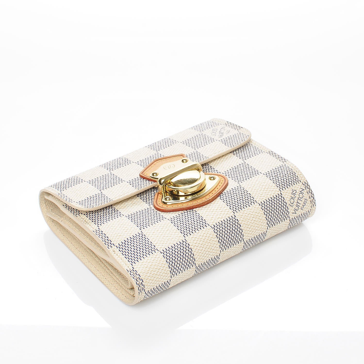 Louis Vuitton Damier Azur Joey Wallet 4 of 10