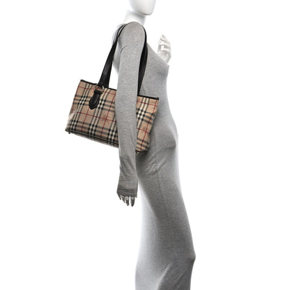 Burberry Haymarket Check Medium Regent Tote Chocolate 2 of 12