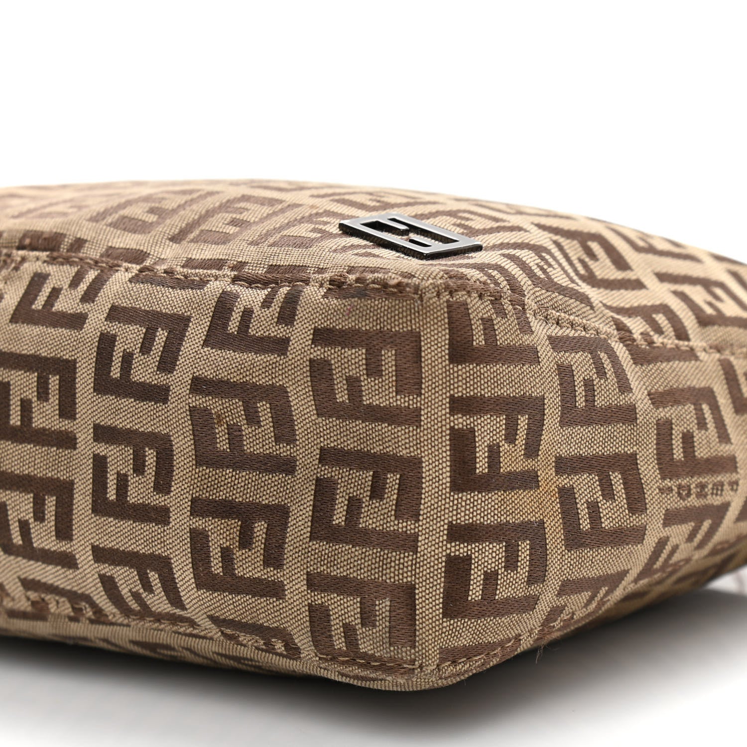 Fendi Zucchino Pochette Dark Brown 9 of 11