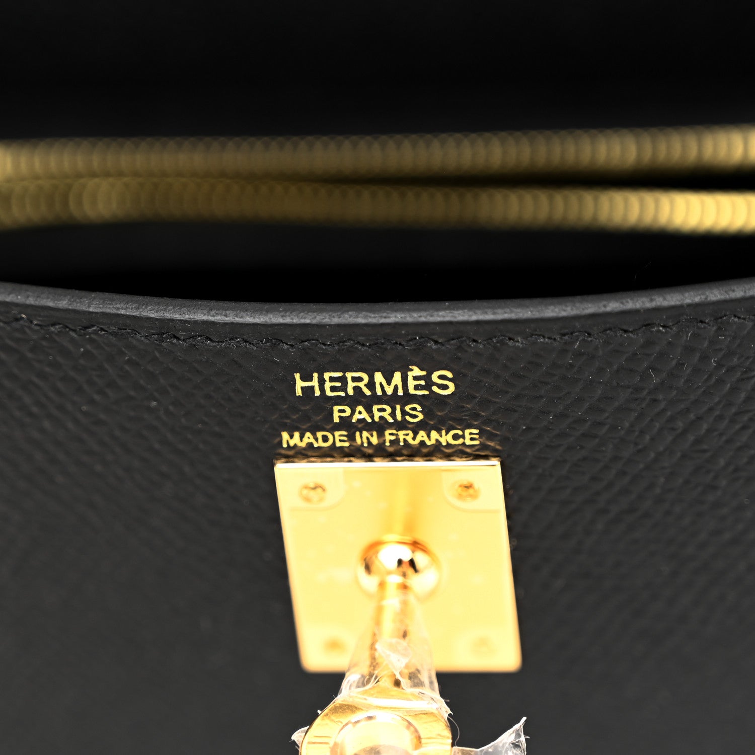 Hermes Epsom Kelly Sellier 25 Black 6 of 11