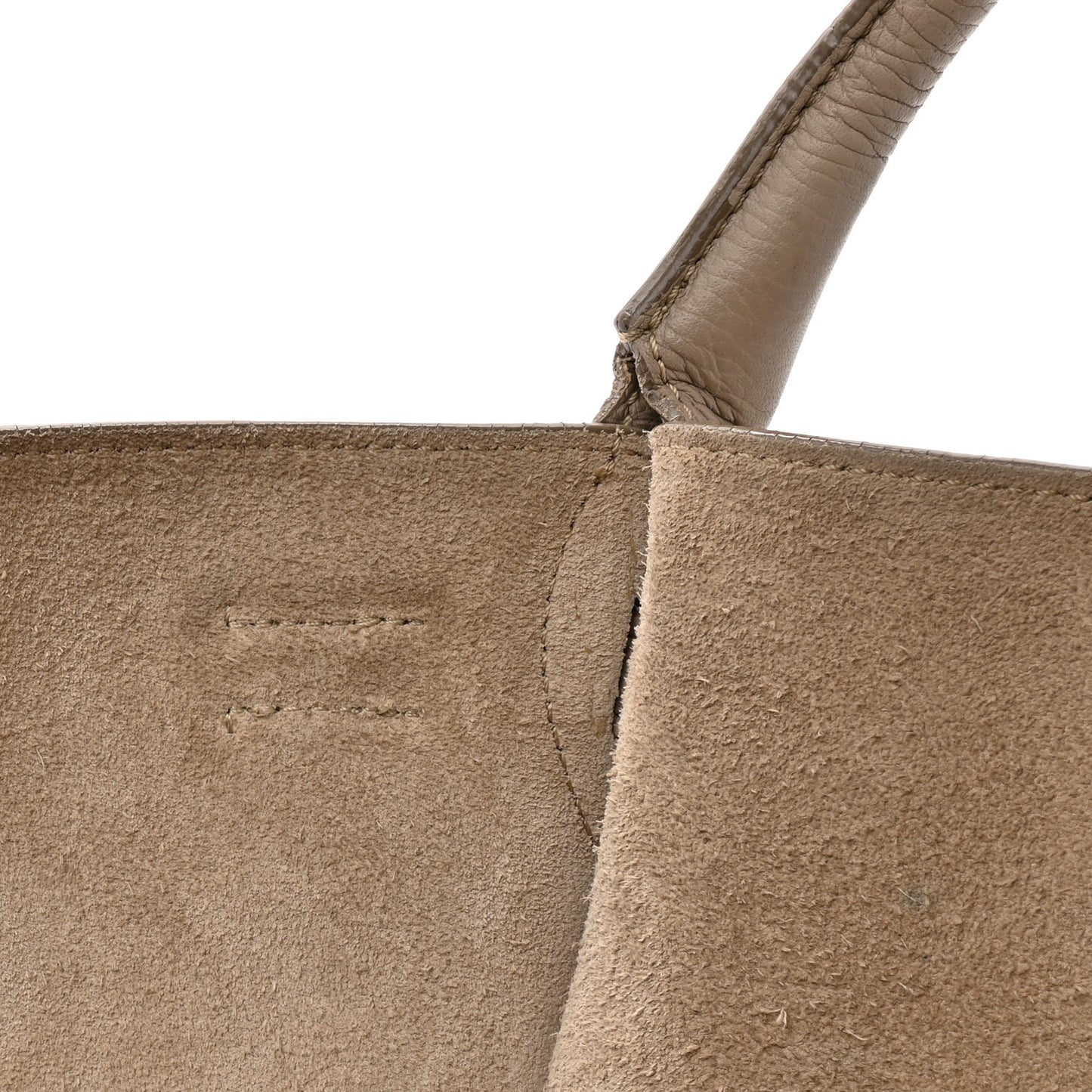 Supple Grained Calfskin Small Big Bag Light Taupe