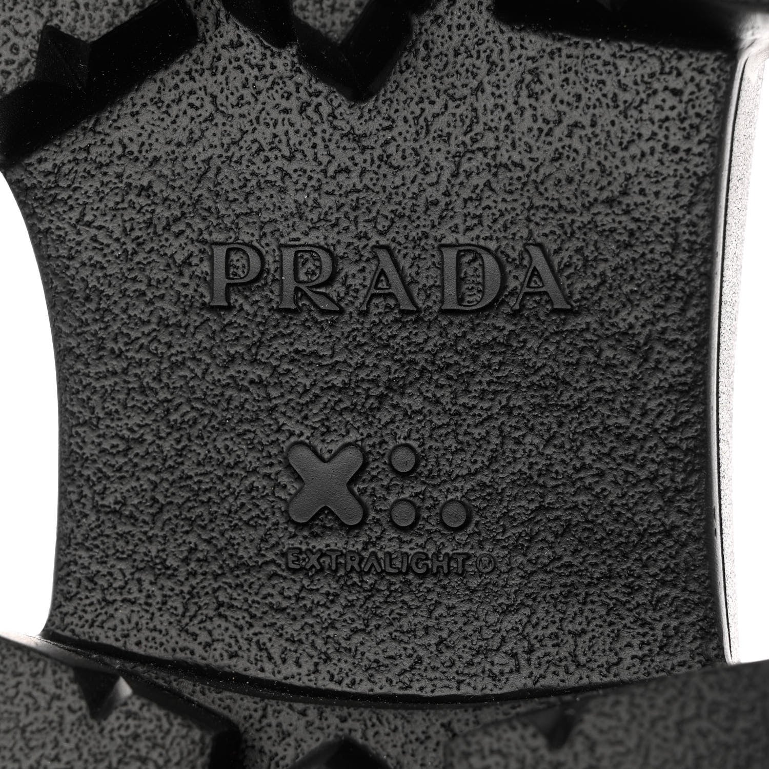 Prada Spazzolato Rois Re-Nylon Metal Triangle Logo Mens Monolith Pouch Pocket 60mm Combat Boots 9 Black 8 of 11