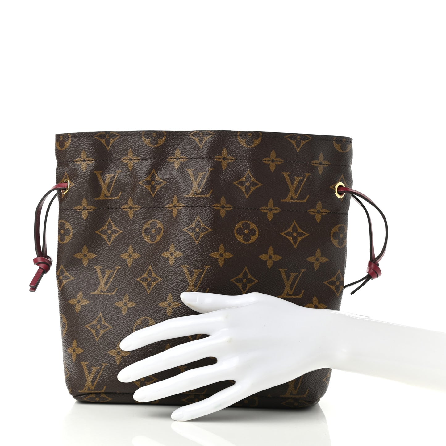 Monogram Pouch Noe Fuchsia