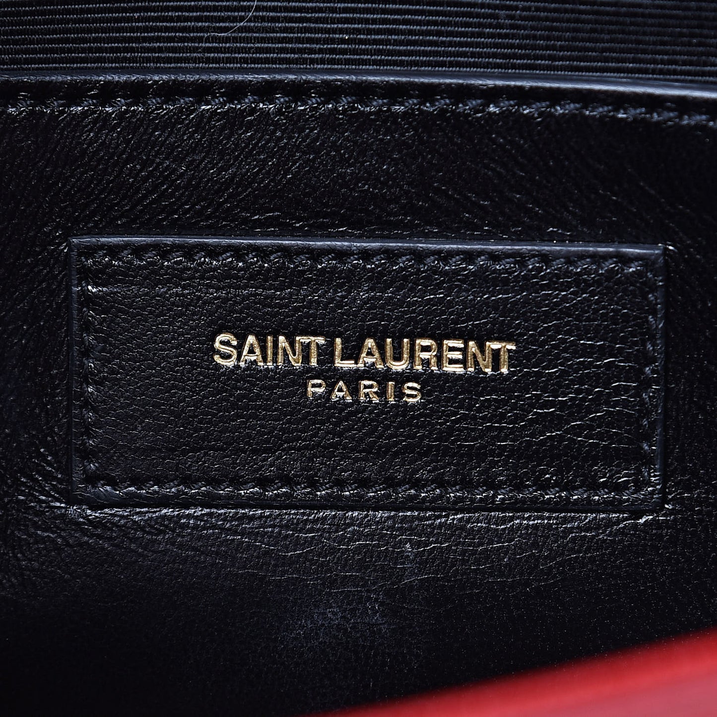 Grain De Poudre Classic Monogram Cassandre Clutch New Red