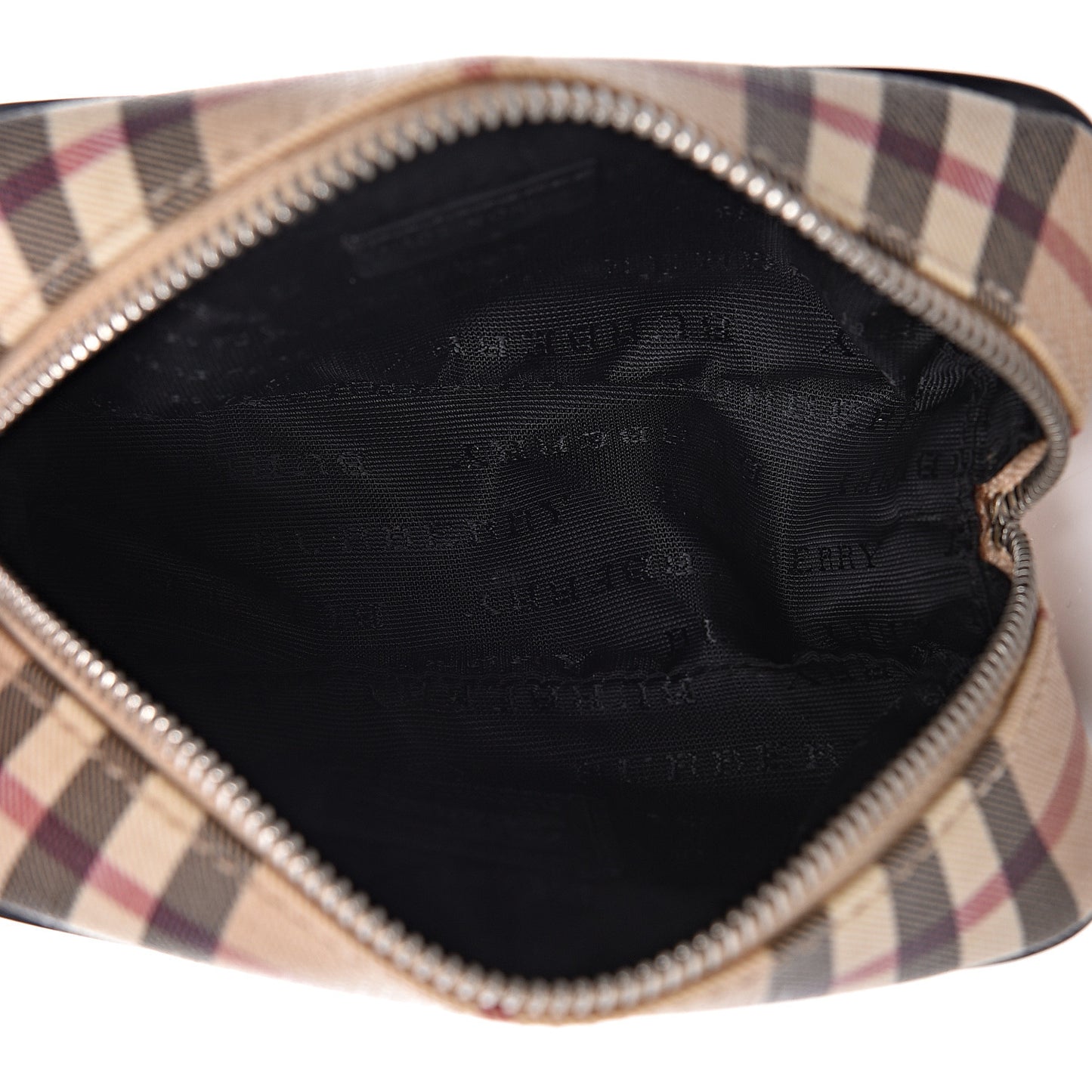 Nova Check Pouch Black