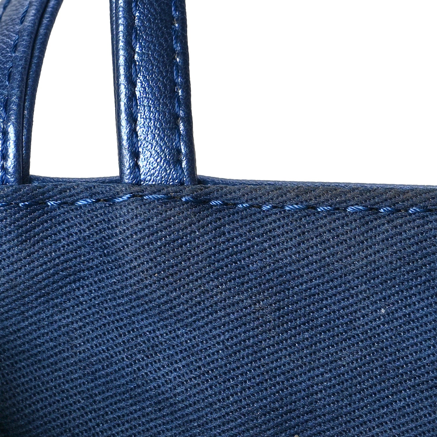 Telfar Vegan Leather Small Shopping Bag Cobalt 11 of 12