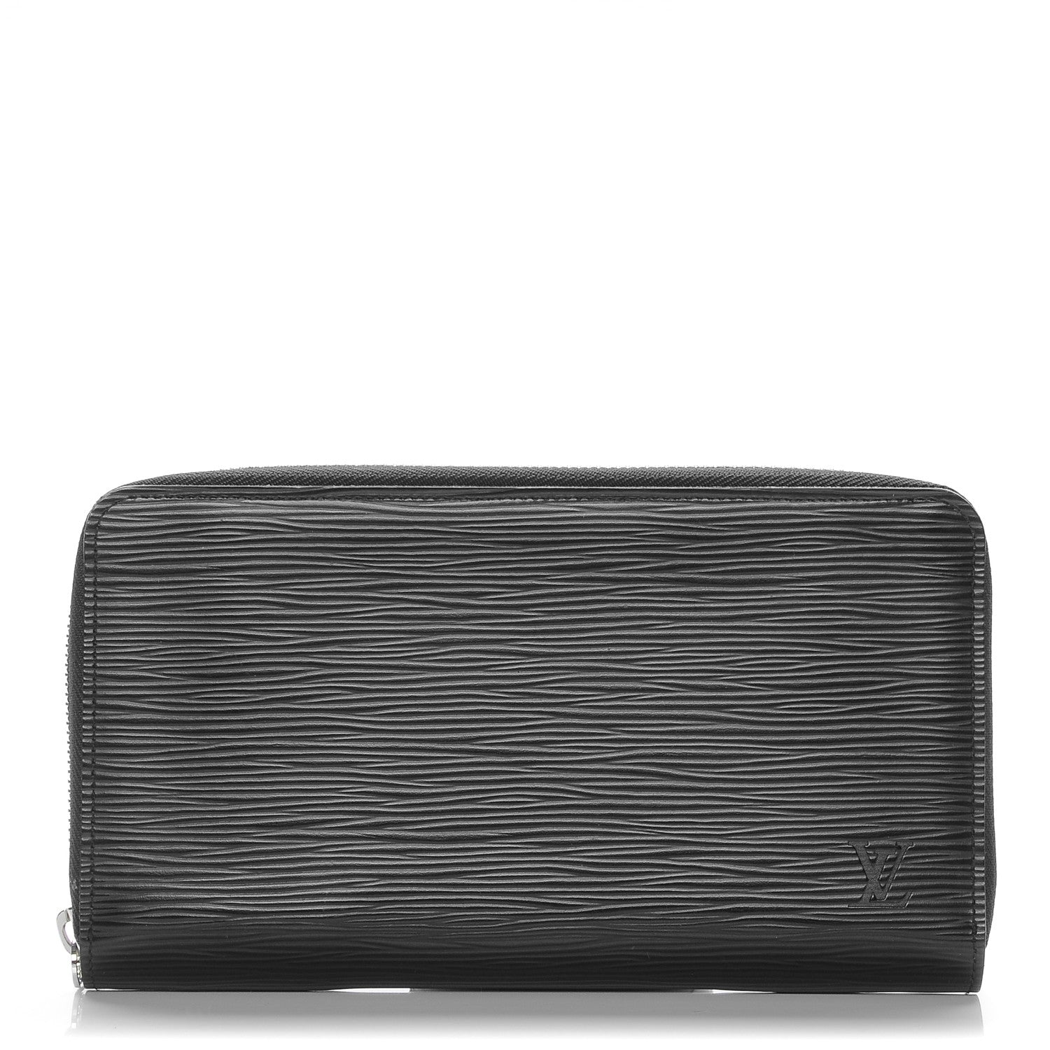 Louis Vuitton Epi Zippy Organizer Wallet Black 1 of 6
