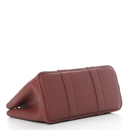 Hermes Vache Country Garden Party 30 TPM Rouge H 4 of 11