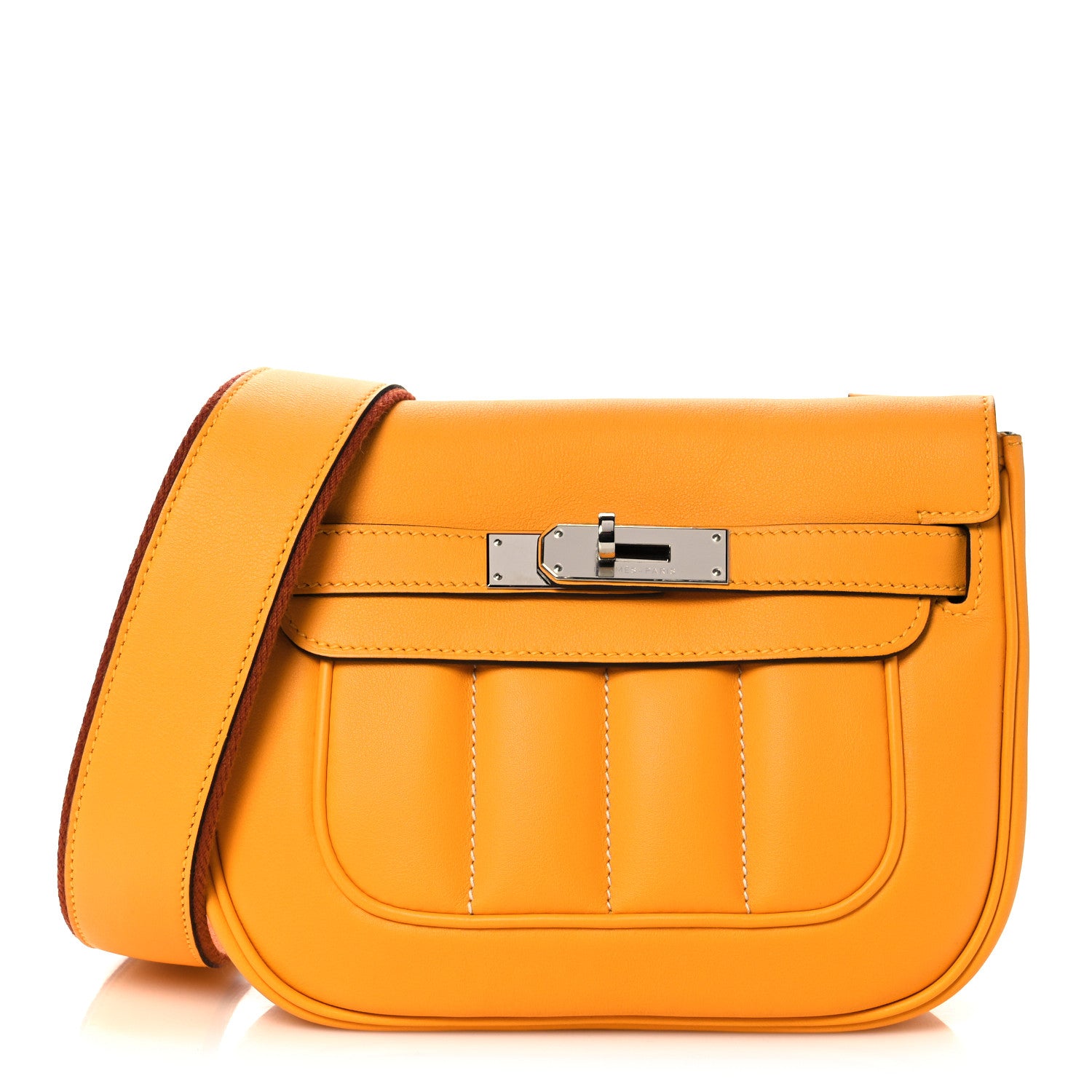 Hermes Swift Mini Sac Berline Jaune D'Or 1 of 11