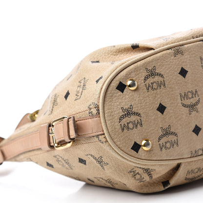 MCM Visetos Hobo Beige 6 of 11