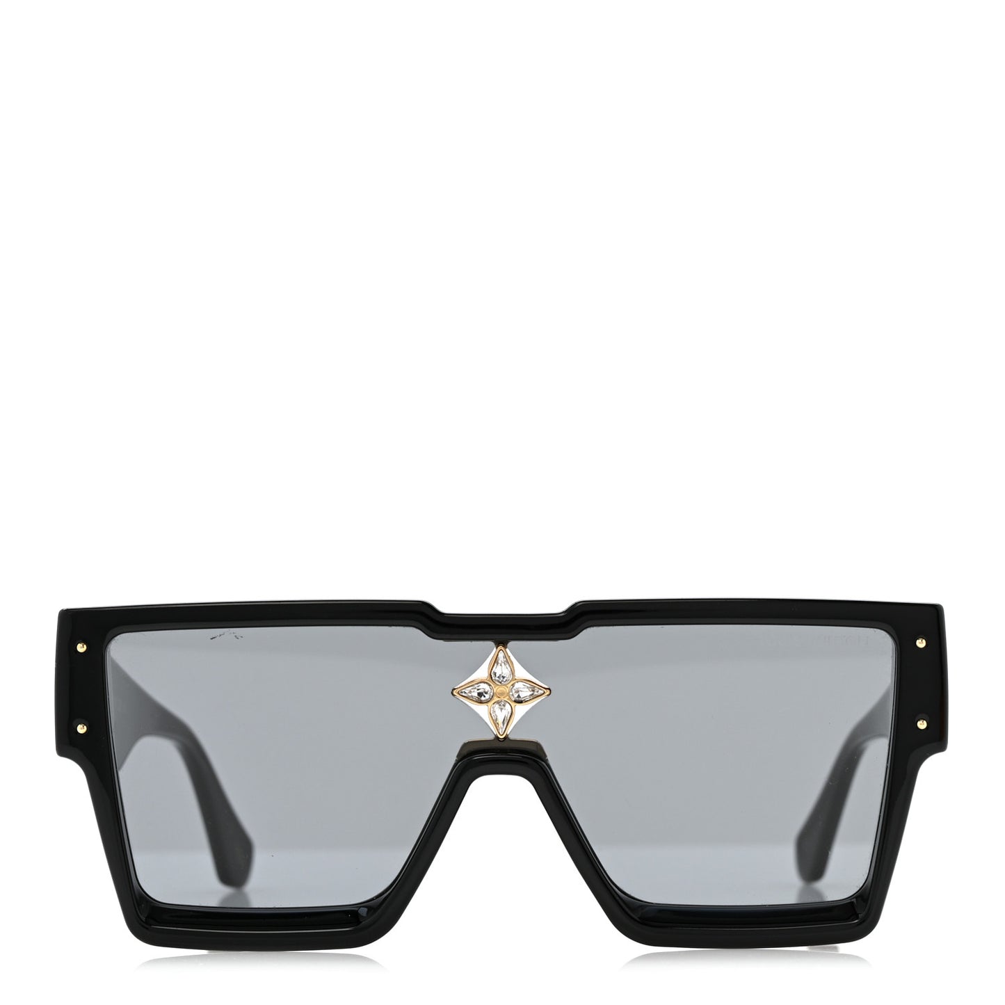 Acetate Swarovski Crystal Cyclone Sunglasses Z1578W Black