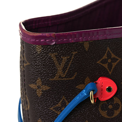 Louis Vuitton Monogram Totem Neverfull MM Magenta 15 of 15