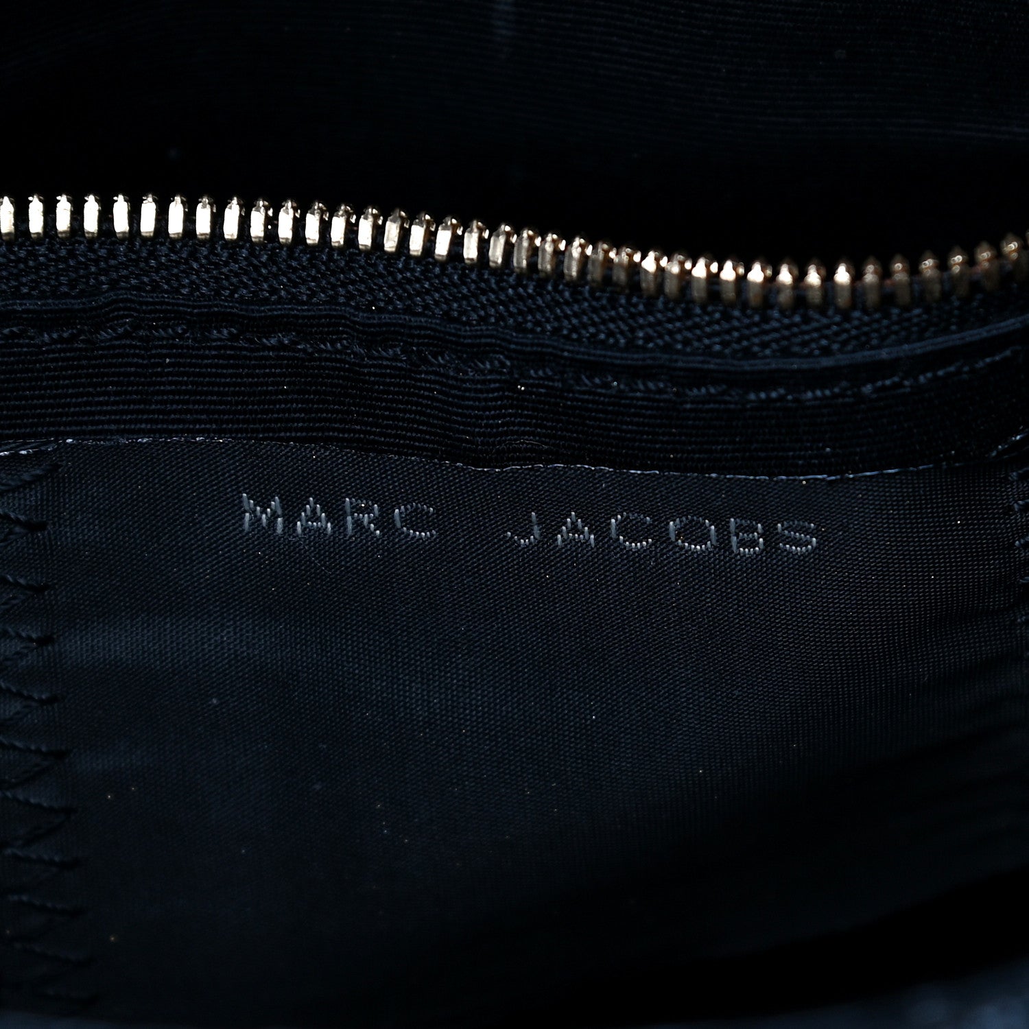 Marc Jacobs Goatskin Quilted Grommet Gotham Eyelet Shoulder Bag Black 6 of 12
