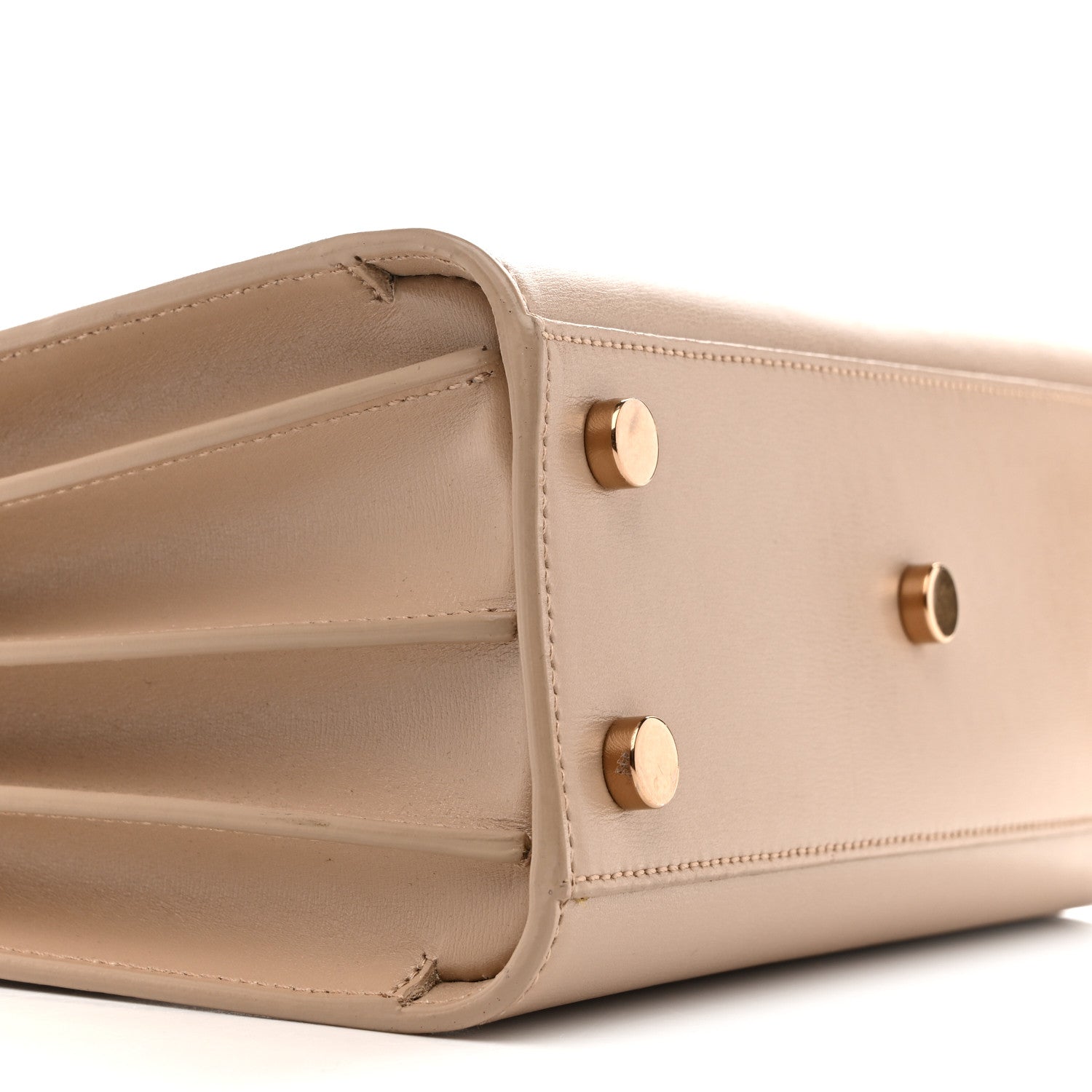 Saint Laurent Calfskin Nano Sac De Jour Beige 9 of 14