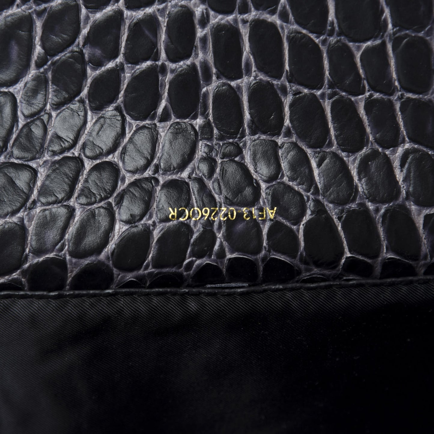 3.1 Calf Hair Calfskin Crocodile Embossed Mini Pashli Satchel Antique Grey Olive