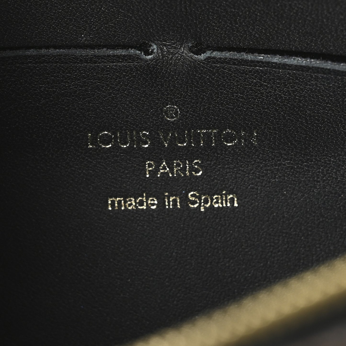 Damier Ebene Vavin Chain Wallet Black