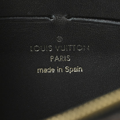 Louis Vuitton Damier Ebene Vavin Chain Wallet Black 6 of 10