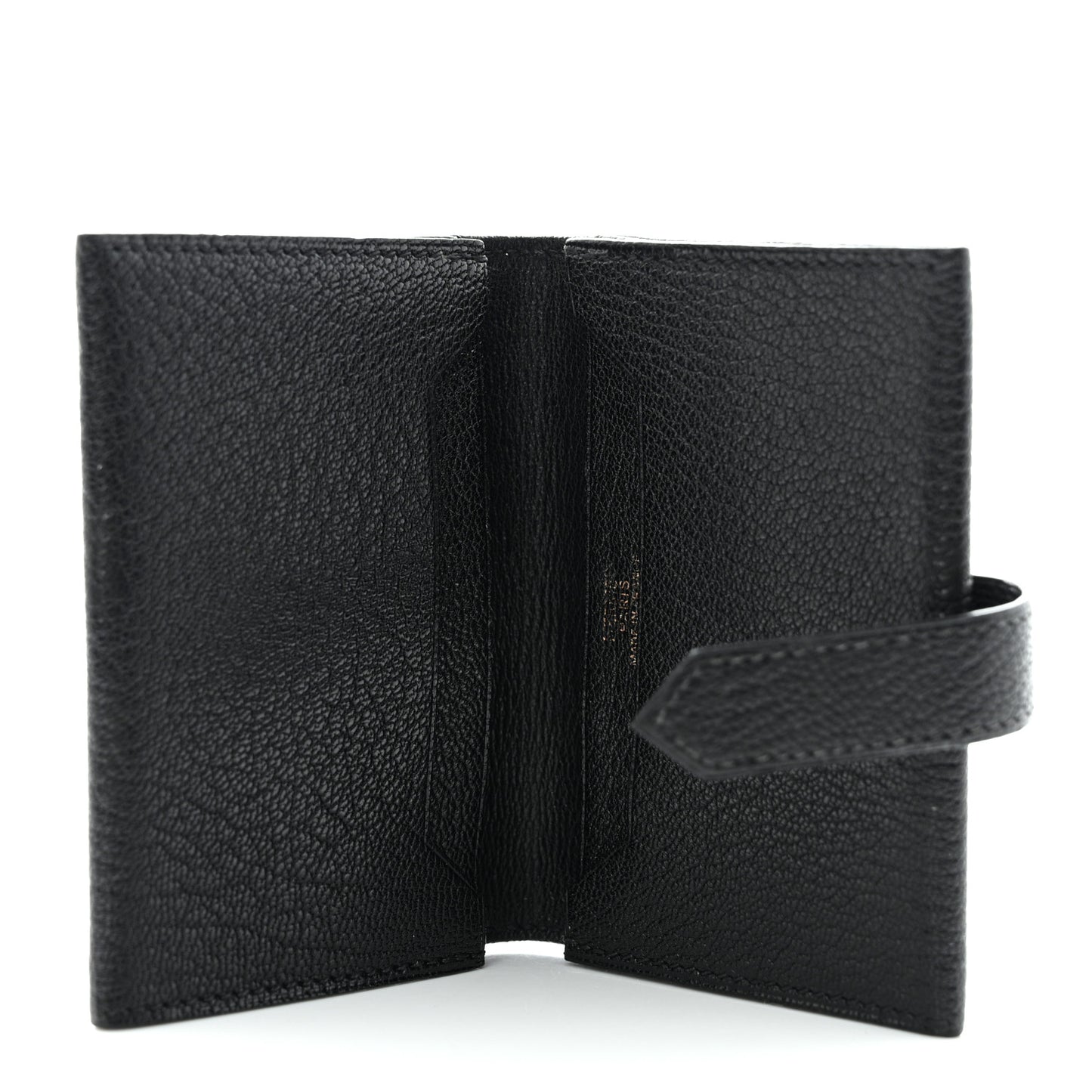 Chevre Mysore Bearn Card Holder Wallet Black