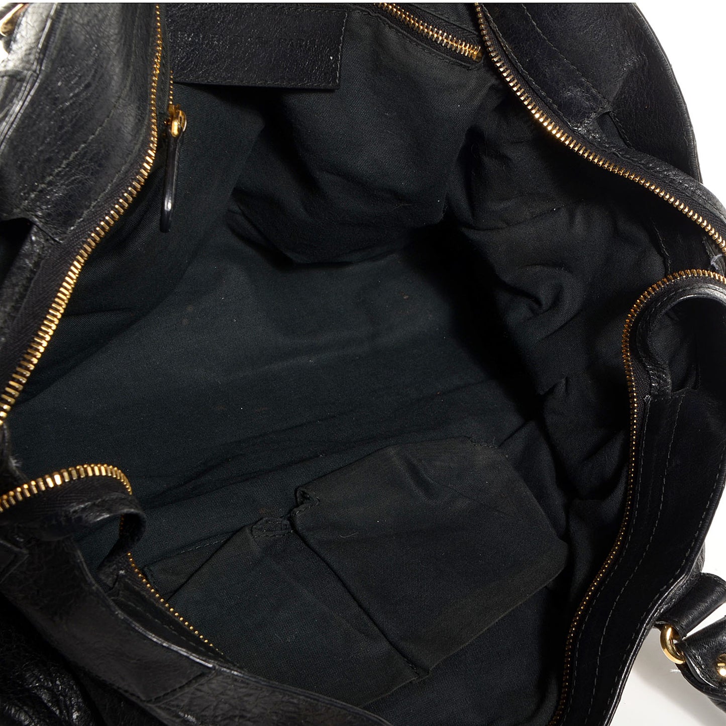 Agneau Giant 12 Gold Hardware Part Time Black