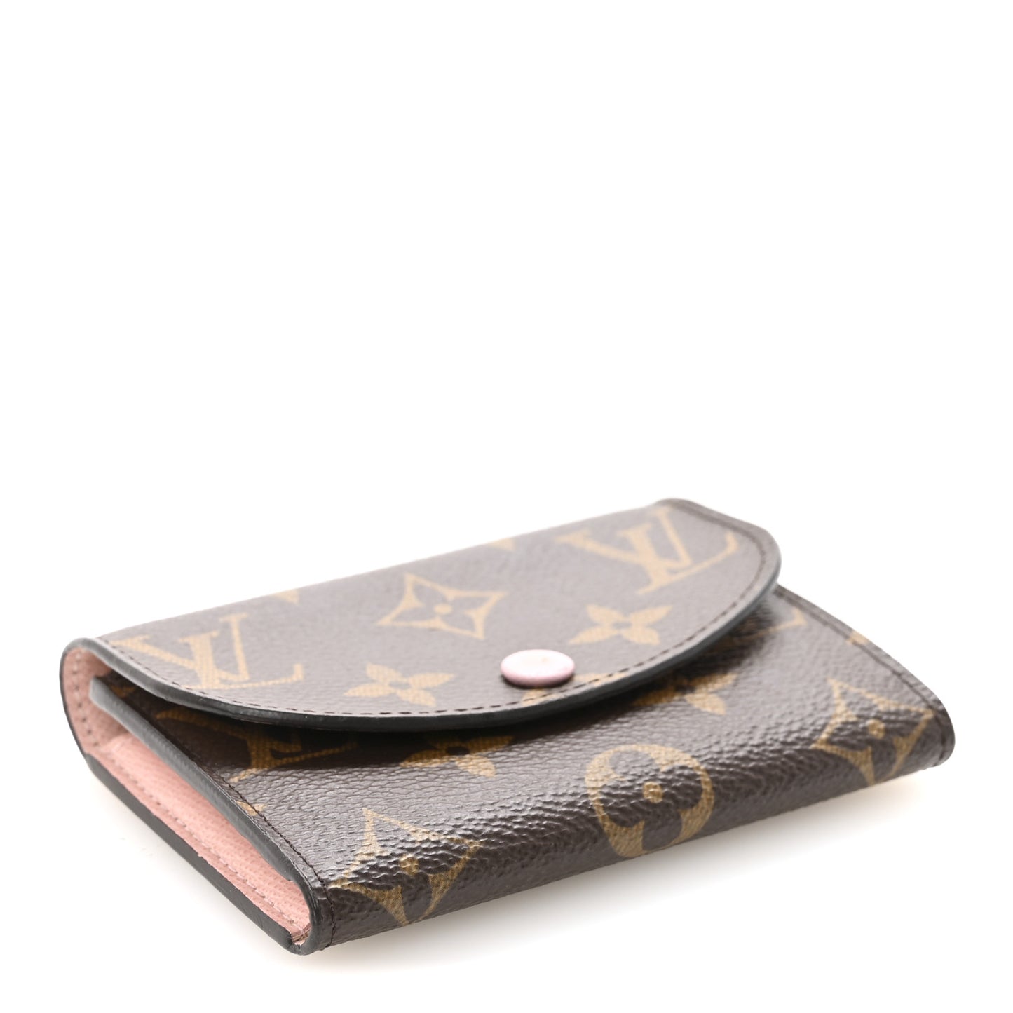 Monogram Rosalie Coin Purse Rose Ballerine
