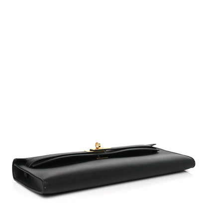 Hermes Swift Kelly Cut Clutch Pochette Black 4 of 10