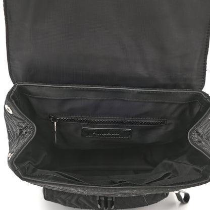 Burberry Econyl Logo Quilted Kids Backpack Black 5 of 11