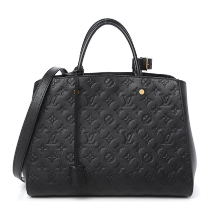 Louis Vuitton Empreinte Montaigne GM Black 1 of 10