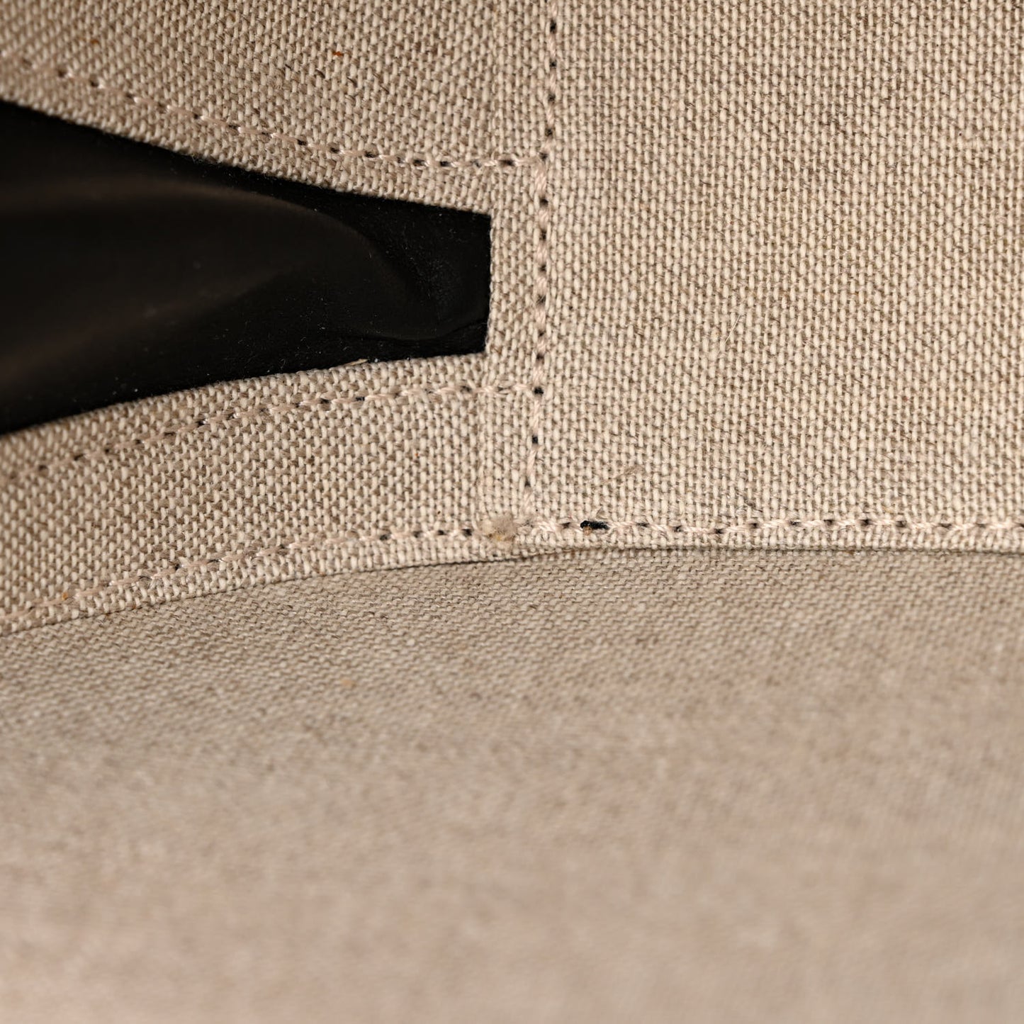 Canvas Gingham Check Circle Crossbody Black White