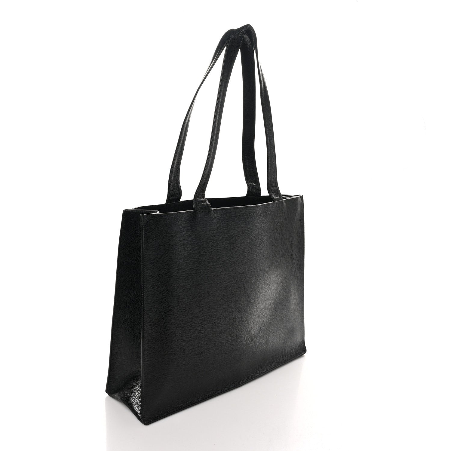 Chanel Caviar CC Tote Black 3 of 10