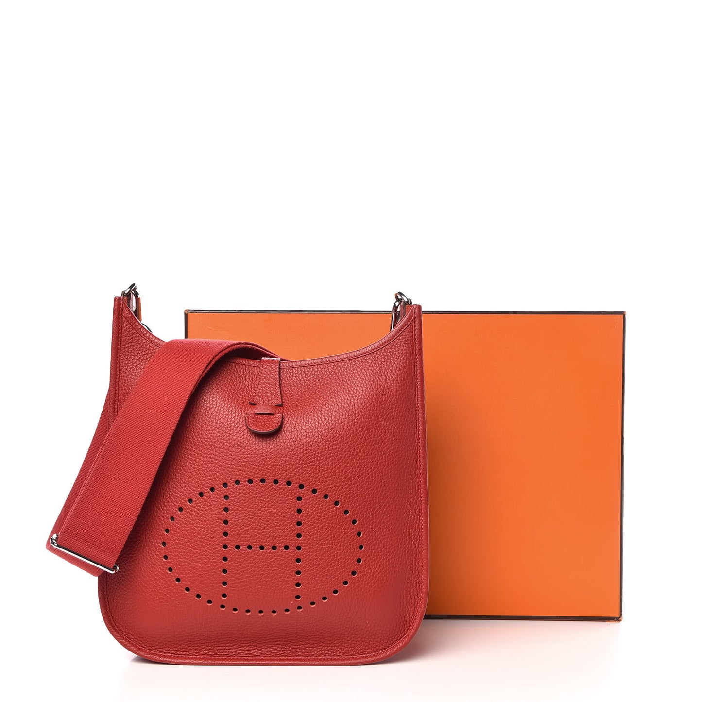 Taurillon Clemence Evelyne III PM Rouge Casaque