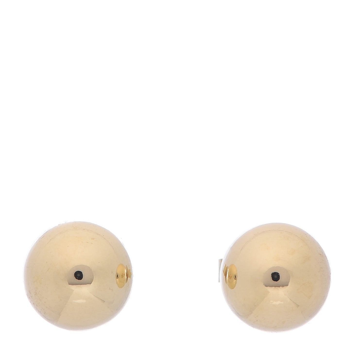 18K Yellow Gold 8mm HardWear Ball Earrings