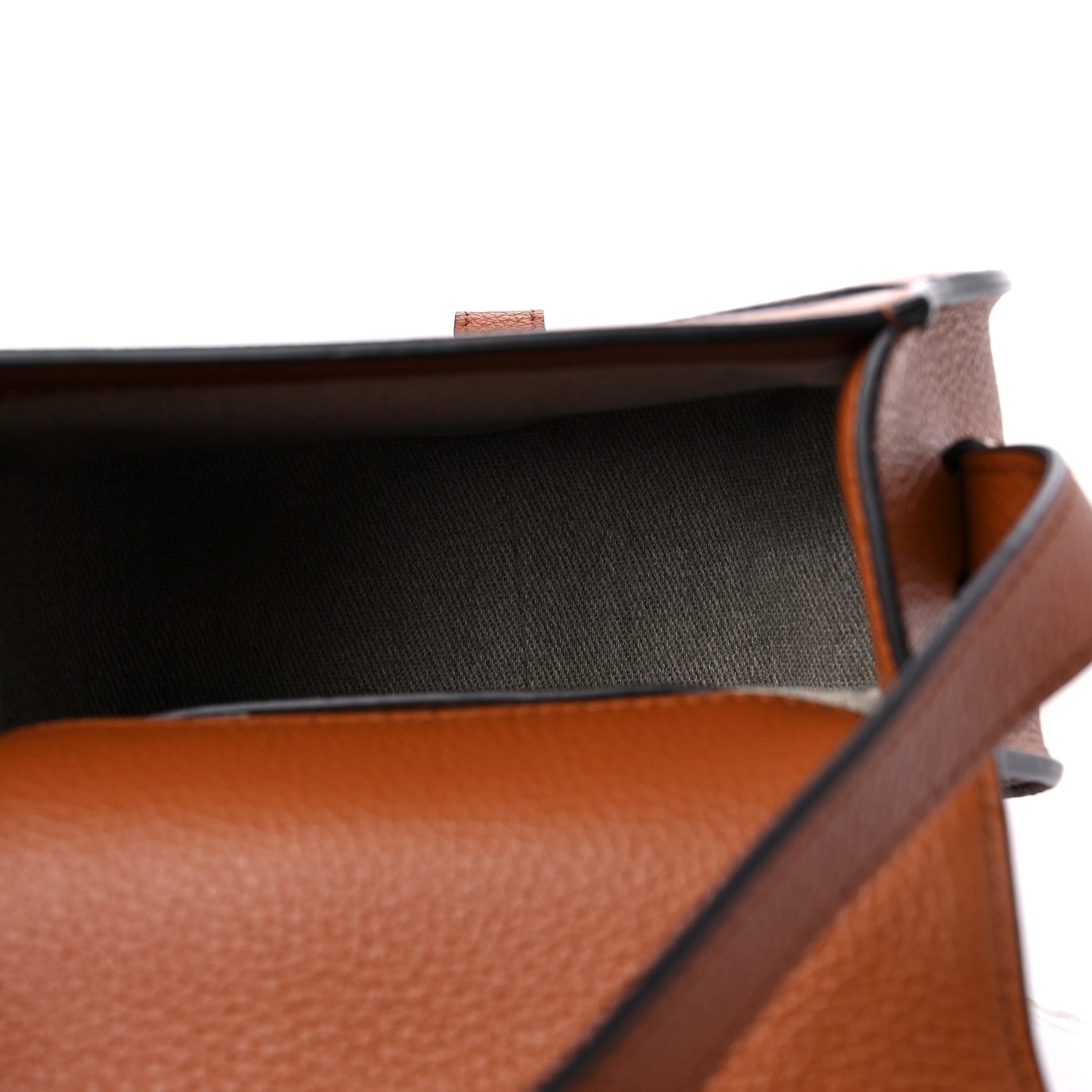 Chloe Grained Calfskin Small Marcie Saddle Bag Tan 5 of 8