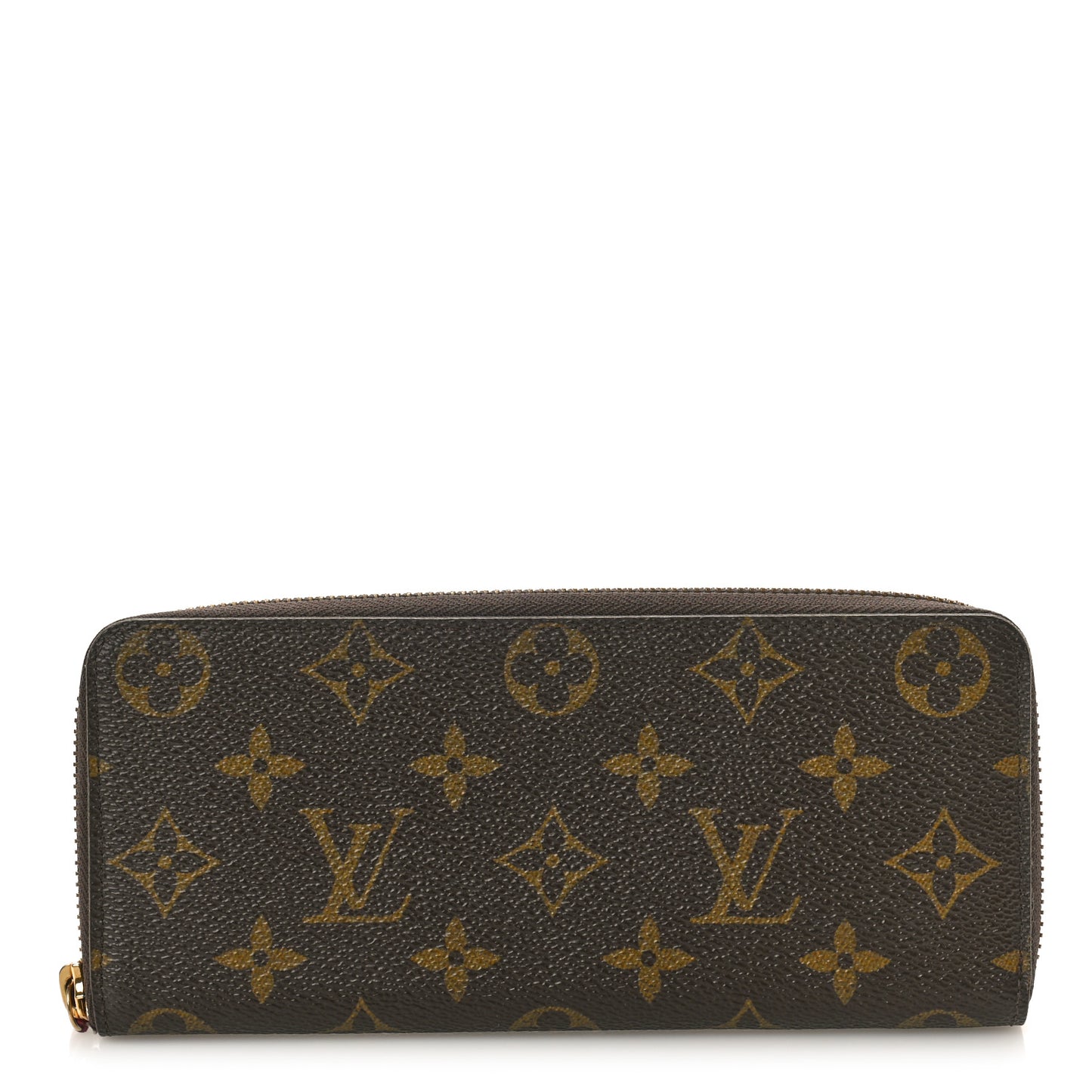 Monogram Clemence Wallet Fuchsia