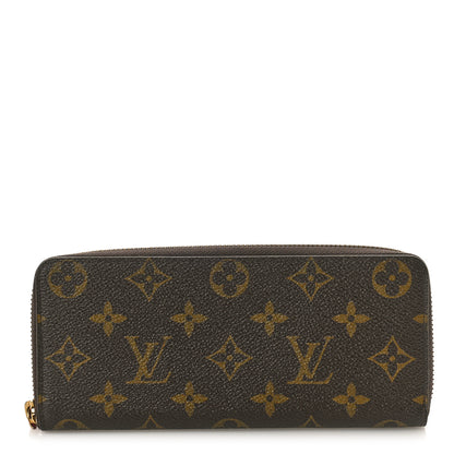 Louis Vuitton Monogram Clemence Wallet Fuchsia 1 of 8