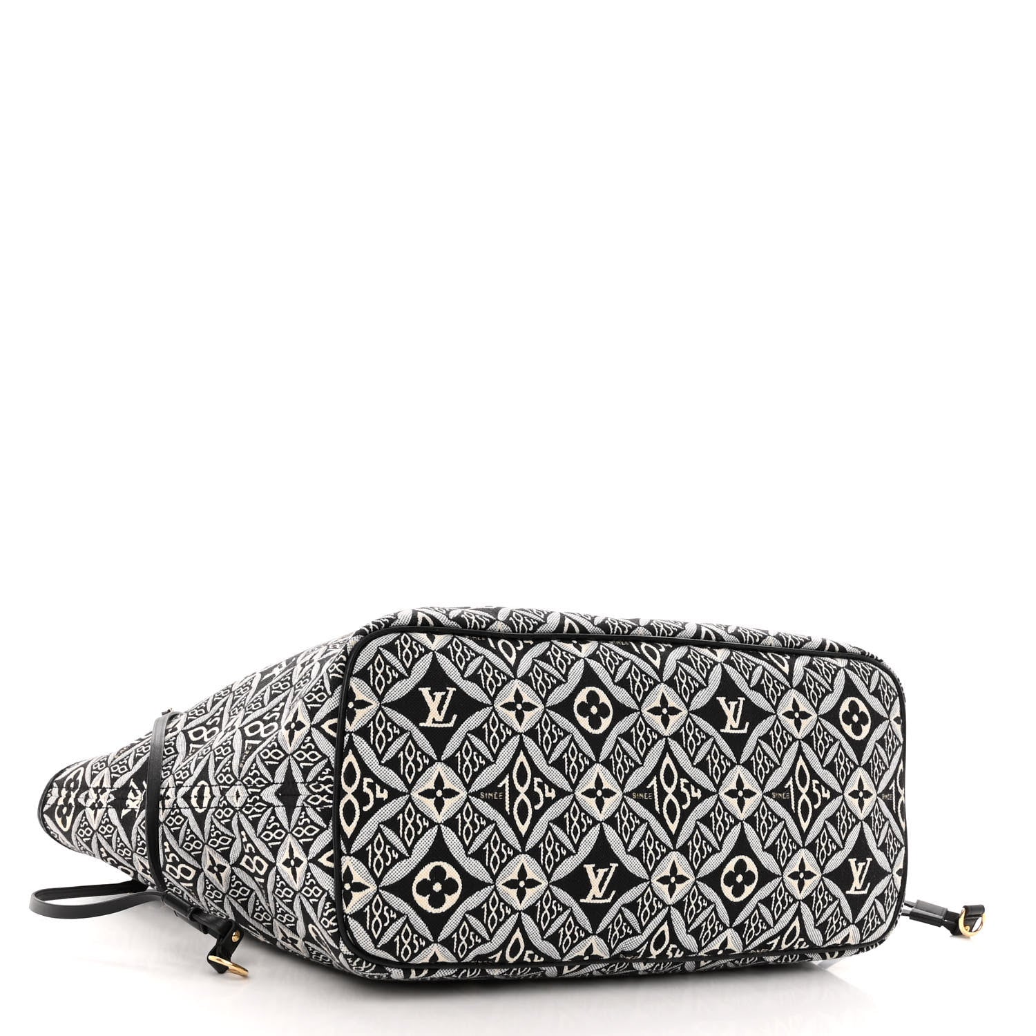 Louis Vuitton Jacquard Since 1854 Neverfull MM Grey 4 of 9