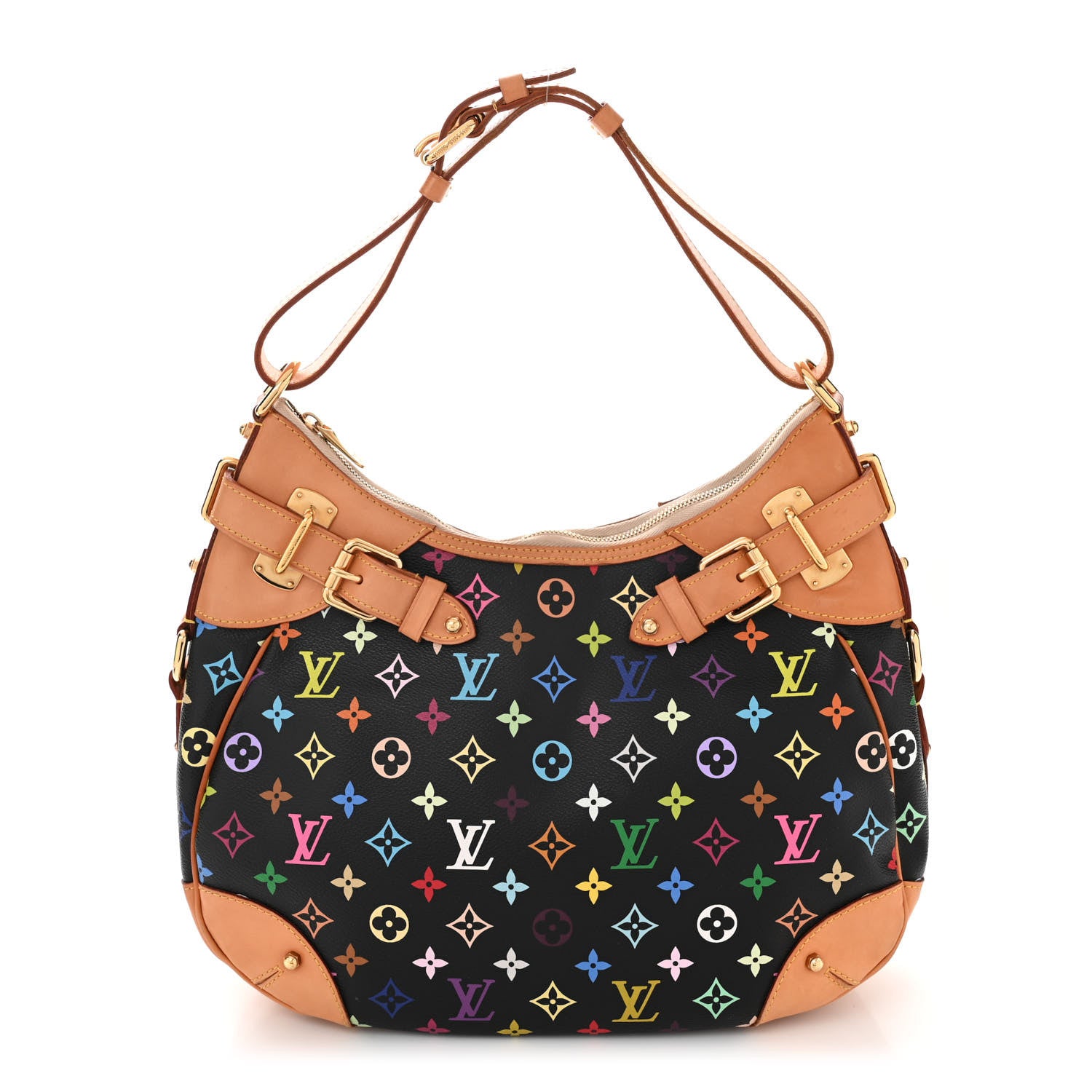 Louis Vuitton Monogram Multicolor Greta Black 1 of 9