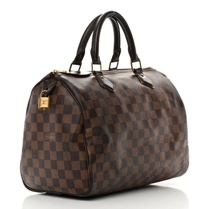 Louis Vuitton Damier Ebene Speedy 30 3 of 28